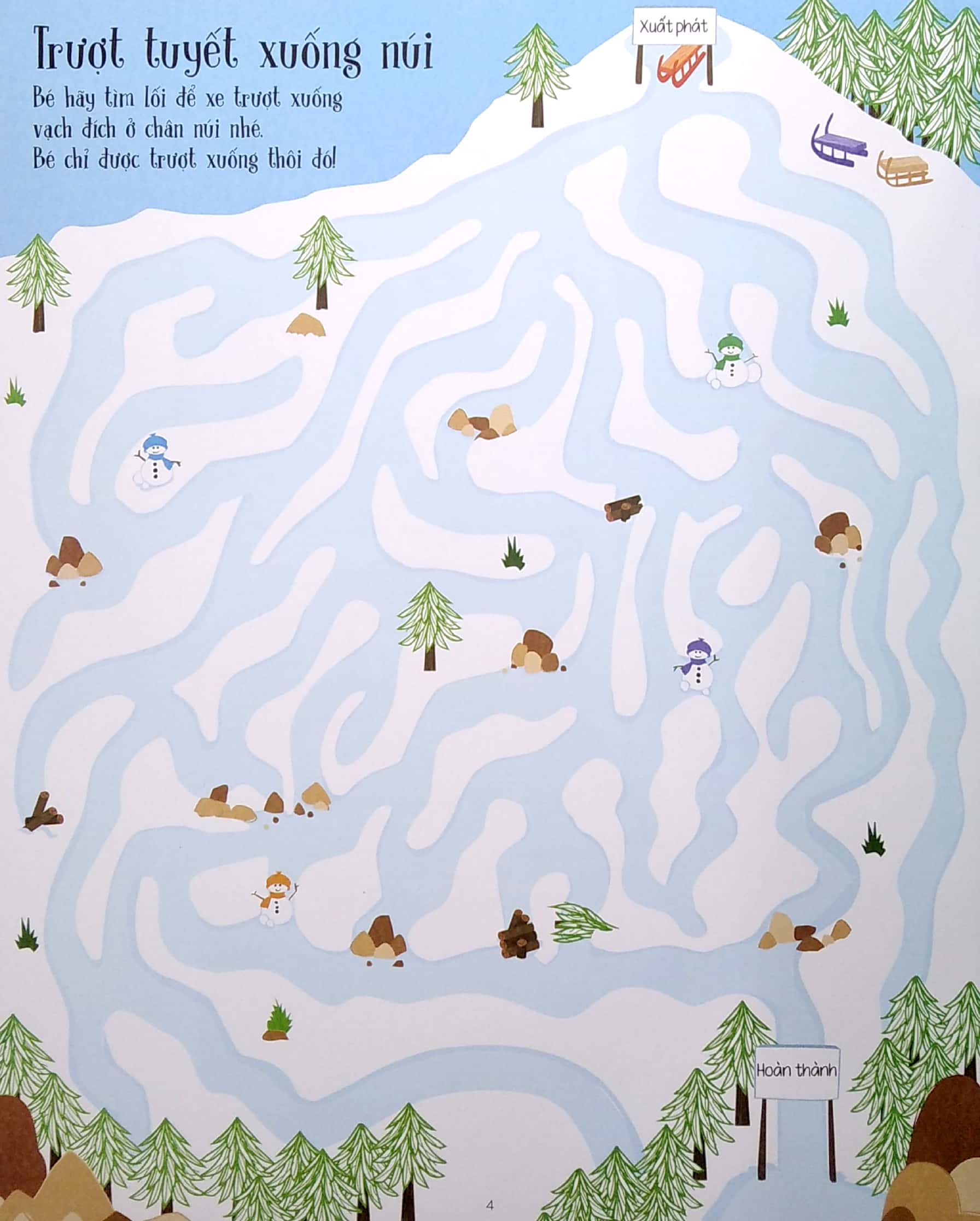 bộ mê cung phát triển tư duy 2 (càng chơi càng thông minh)