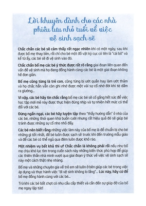 bố mẹ cũng từng là trẻ con - "bái bai" những chiếc bỉm