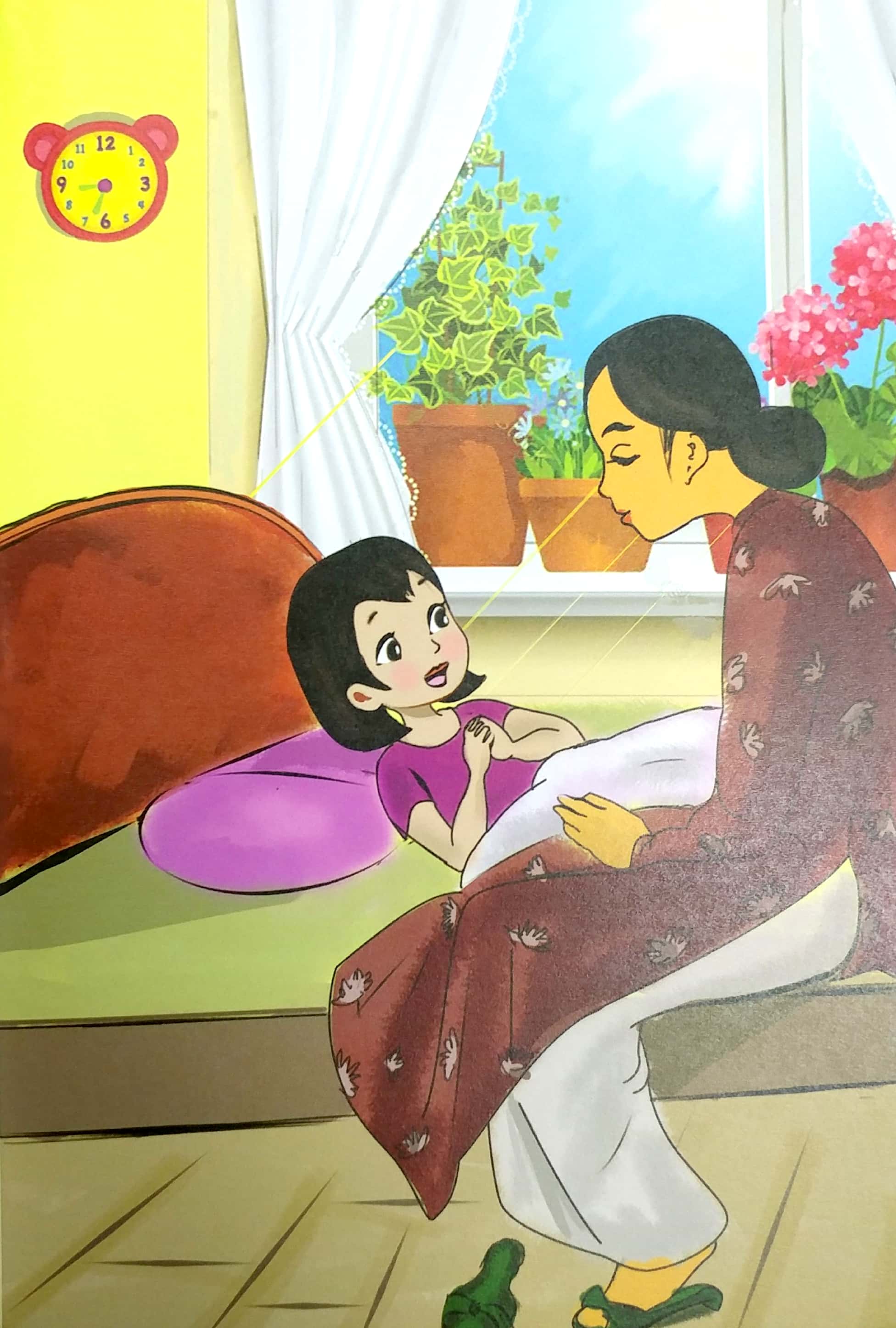 bộ mẹ kể con nghe - chuyện chùa việt - tập 1: vào chùa lễ phật