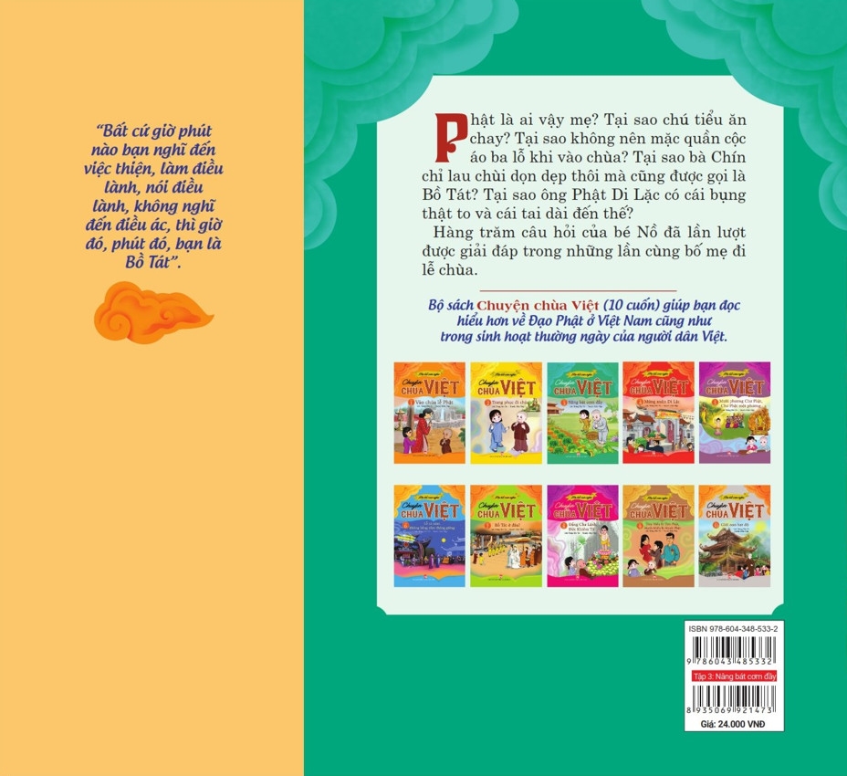 bộ mẹ kể con nghe - chuyện chùa việt - tập 3: nâng bát cơm đầy