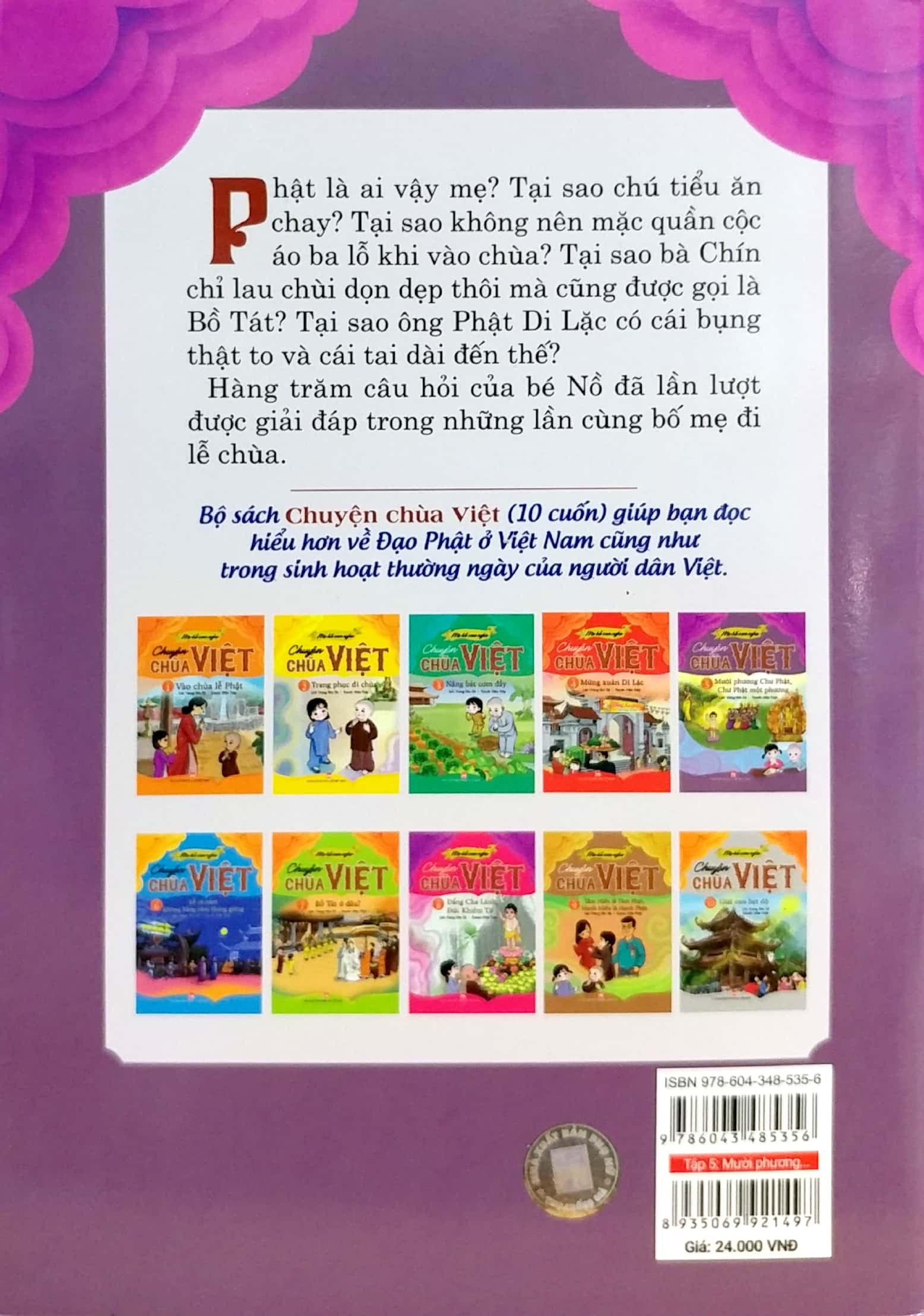 bộ mẹ kể con nghe - chuyện chùa việt - tập 5: mười phương chư phật, chư phật một phương