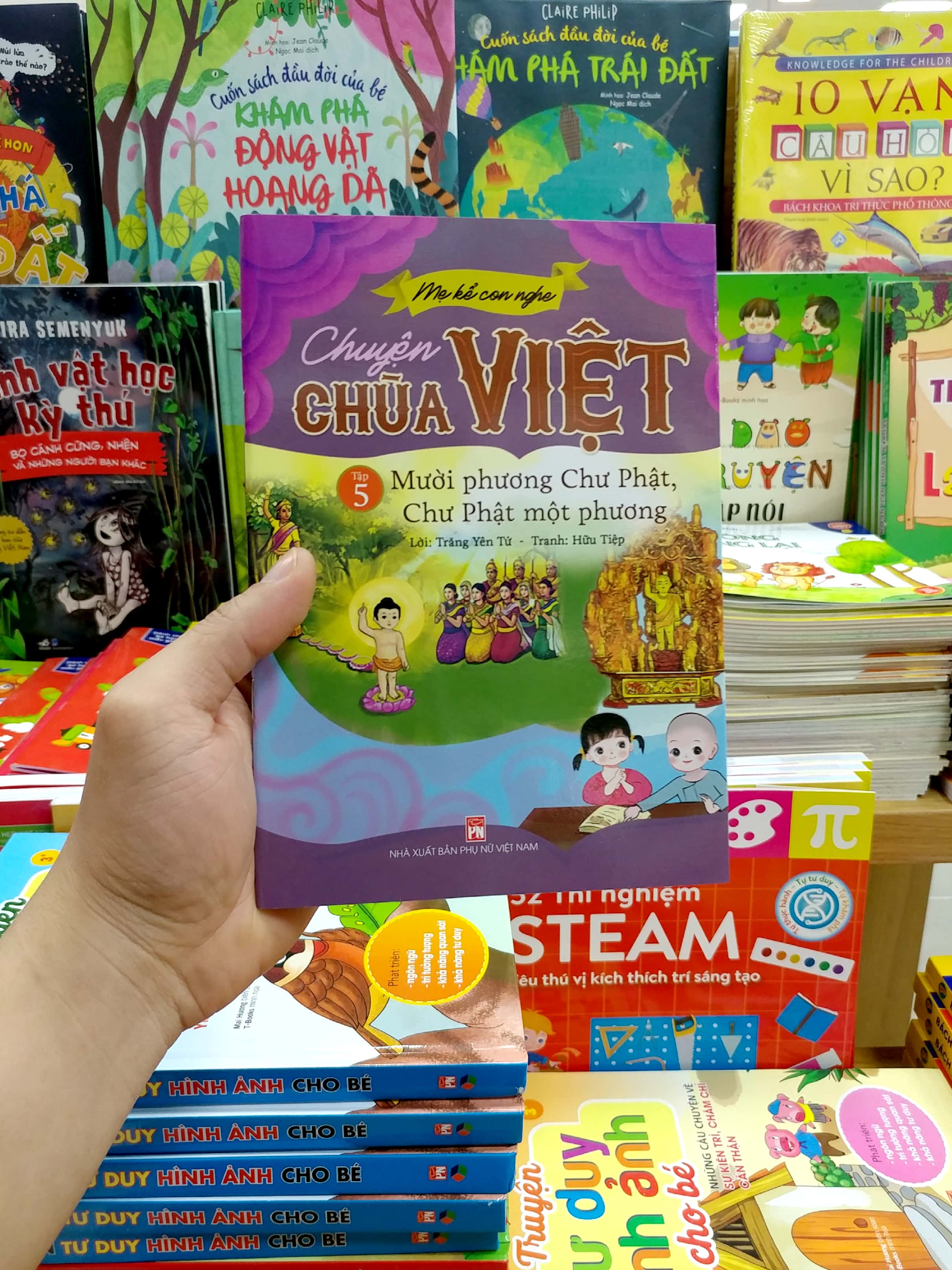 bộ mẹ kể con nghe - chuyện chùa việt - tập 5: mười phương chư phật, chư phật một phương