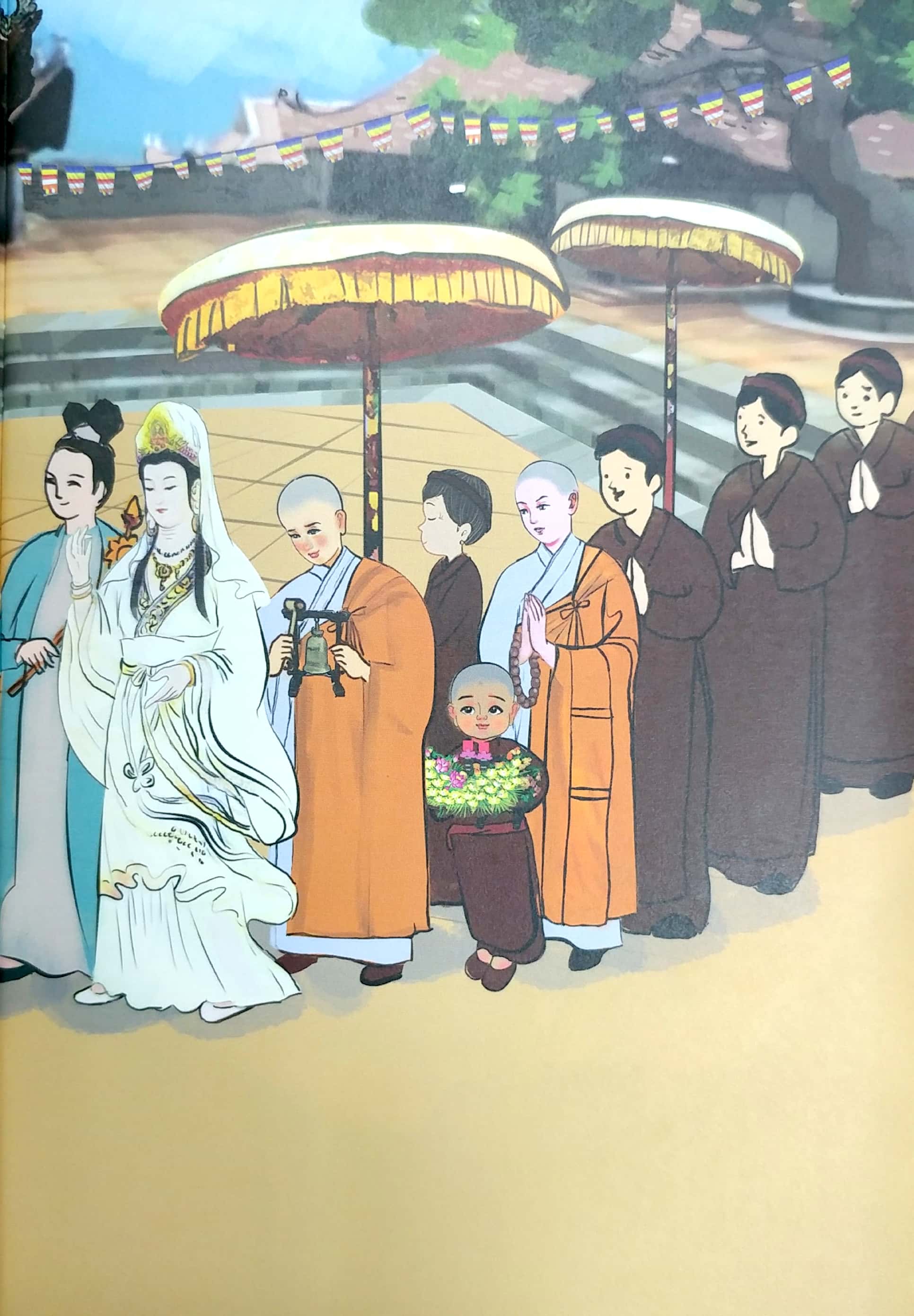 bộ mẹ kể con nghe - chuyện chùa việt - tập 7: bồ tát ở đâu?