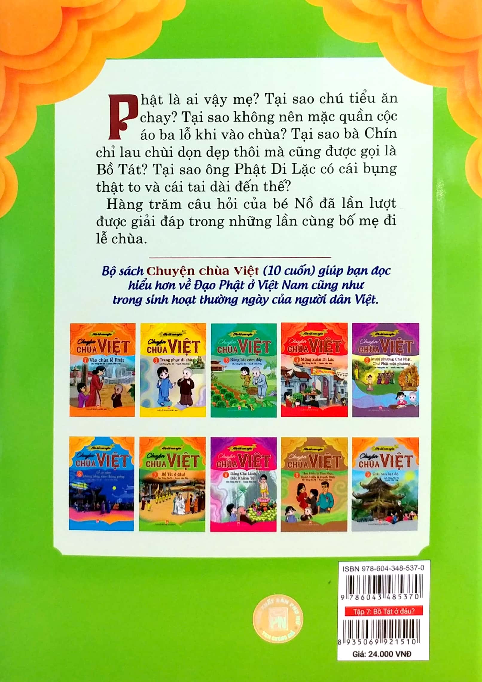 bộ mẹ kể con nghe - chuyện chùa việt - tập 7: bồ tát ở đâu?