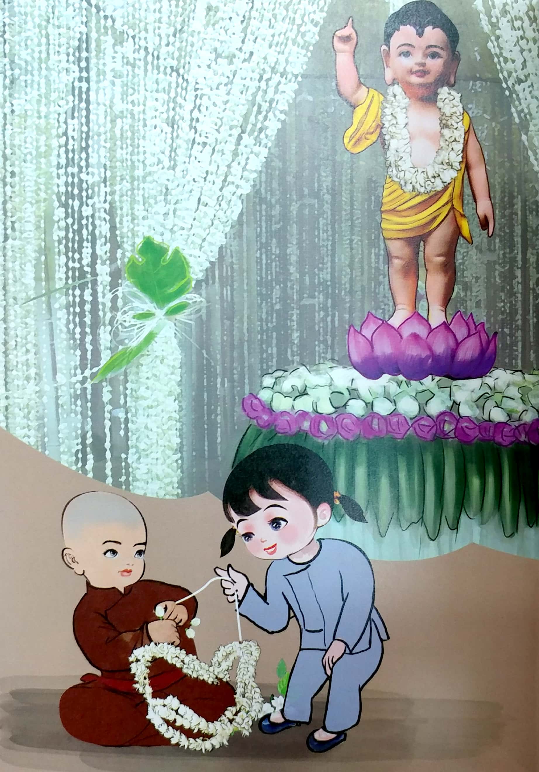 bộ mẹ kể con nghe - chuyện chùa việt - tập 8: đấng cha lành, đức khiêm từ