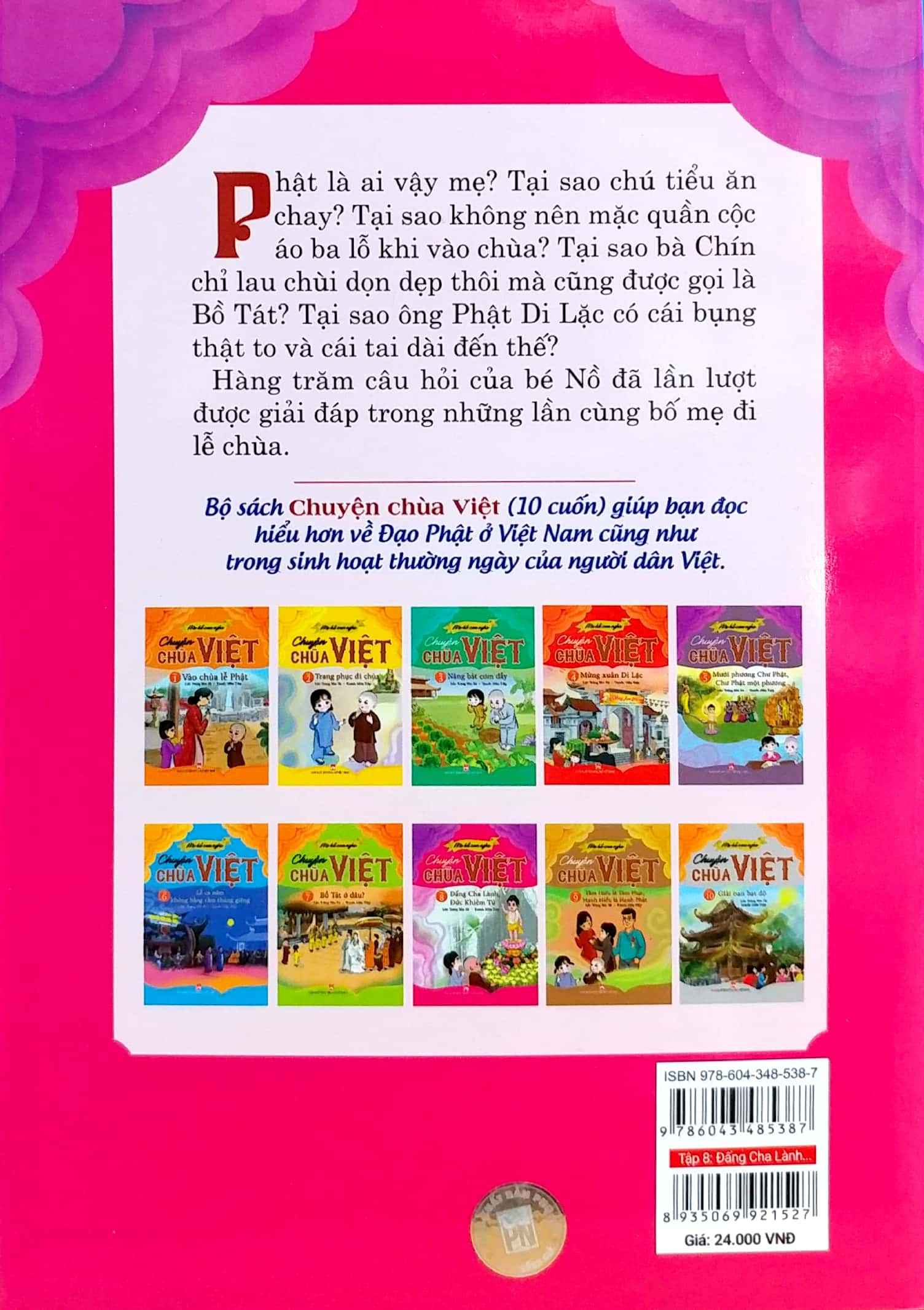 bộ mẹ kể con nghe - chuyện chùa việt - tập 8: đấng cha lành, đức khiêm từ