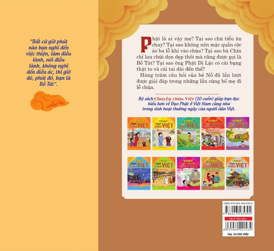 bộ mẹ kể con nghe - chuyện chùa việt - tập 9: tâm hiếu là tâm phật, hạnh hiếu là hạnh phật