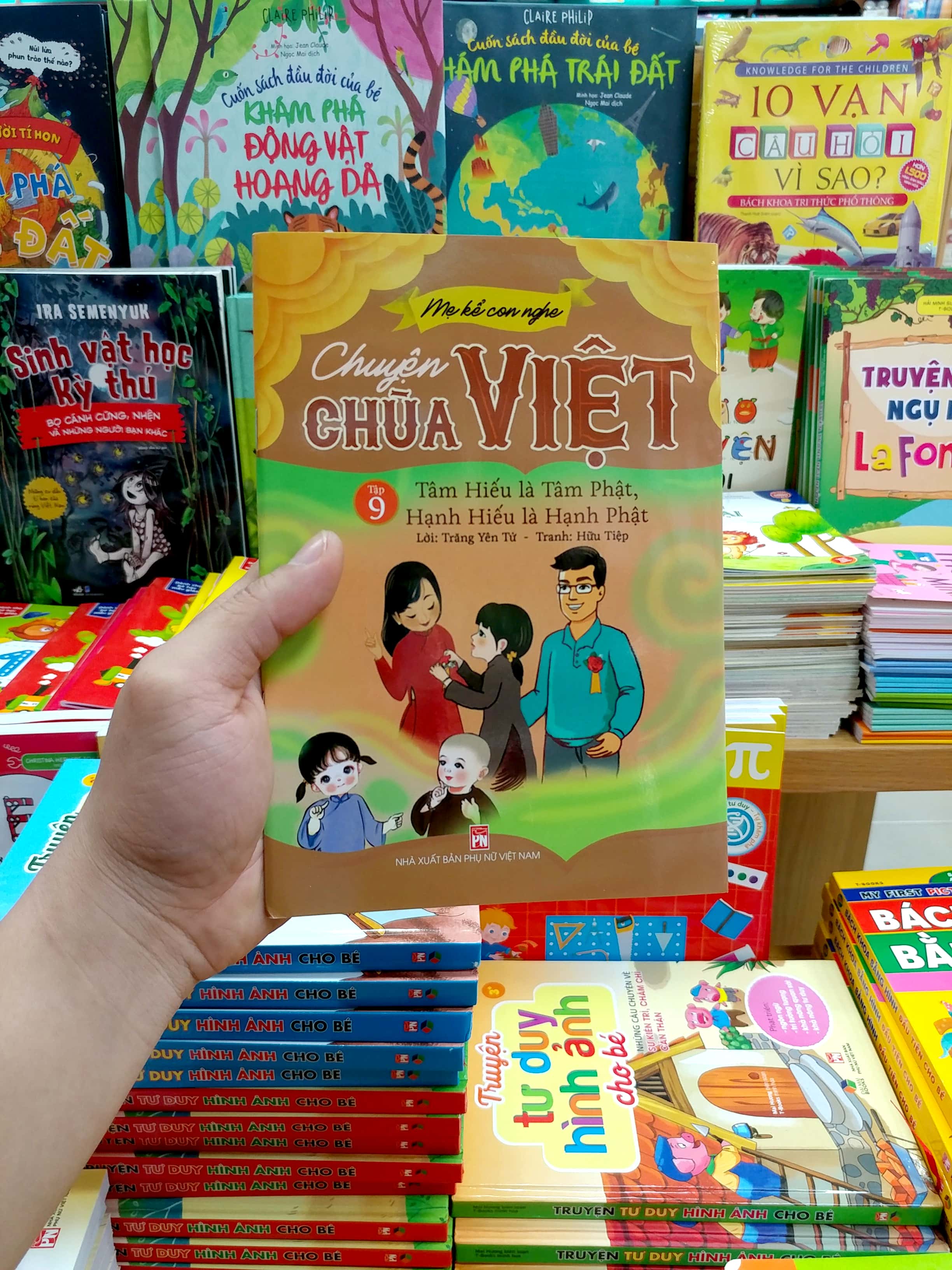 bộ mẹ kể con nghe - chuyện chùa việt - tập 9: tâm hiếu là tâm phật, hạnh hiếu là hạnh phật