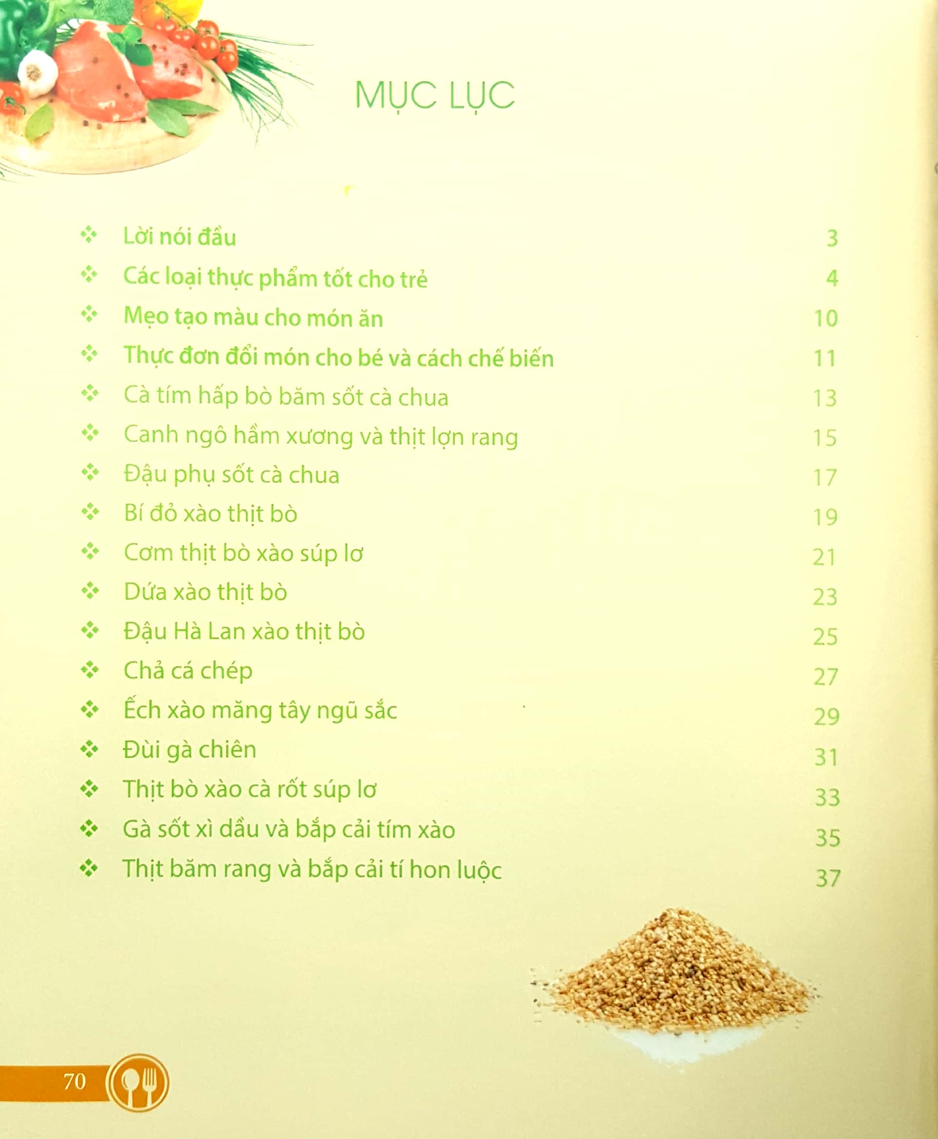 bộ mẹ nấu ăn ngon tuyệt - tập 1 (bé ăn - bé chơi - bé học bảng chữ cái)