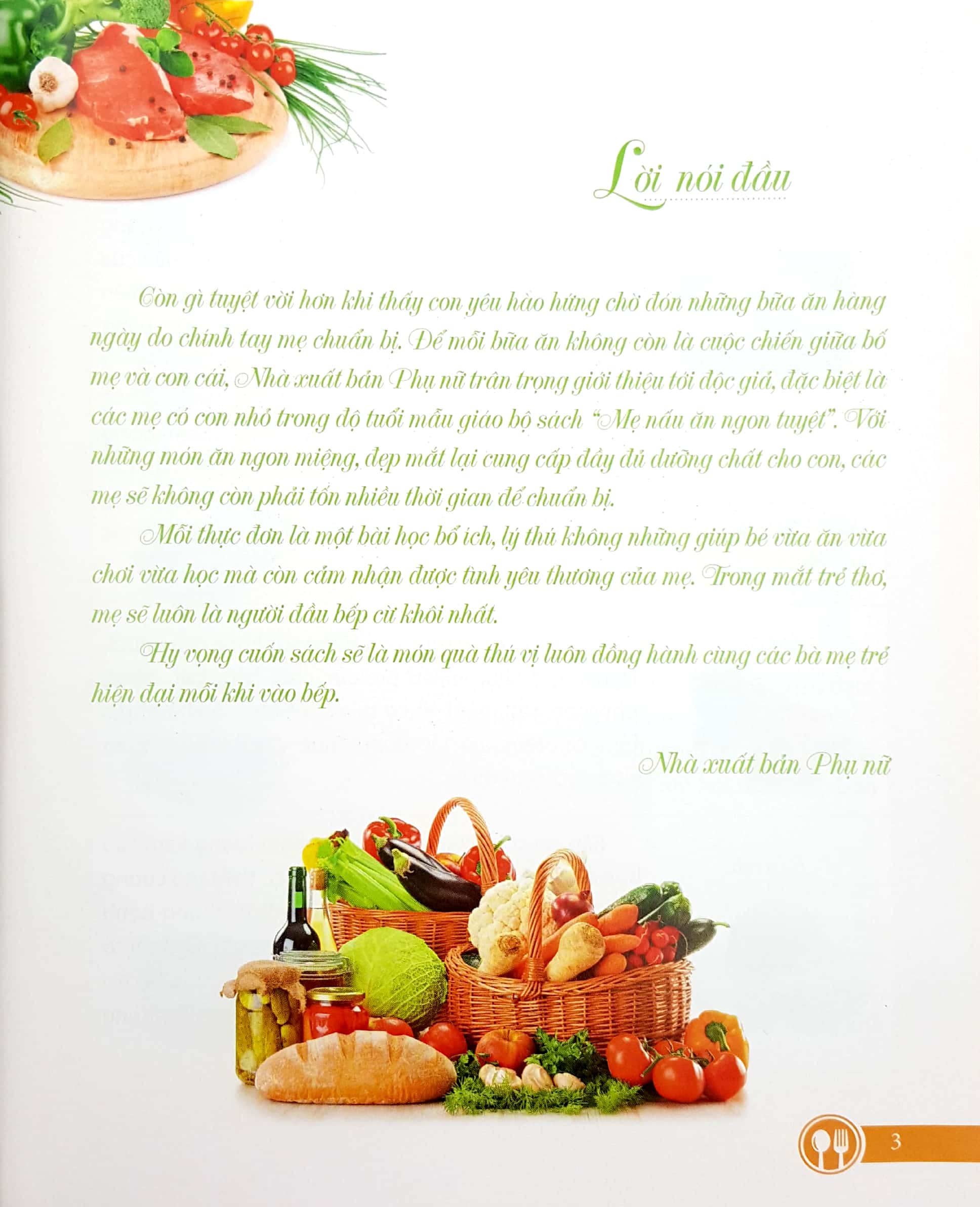 bộ mẹ nấu ăn ngon tuyệt - tập 1 (bé ăn - bé chơi - bé học bảng chữ cái)