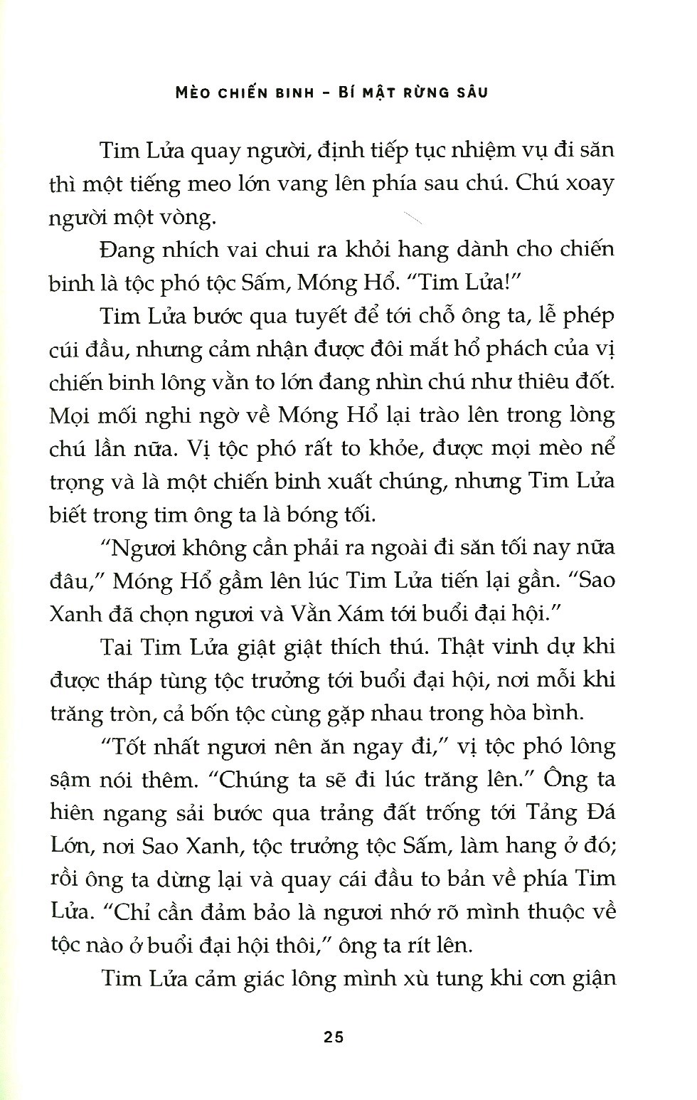 bộ mèo chiến binh - bí mật rừng sâu