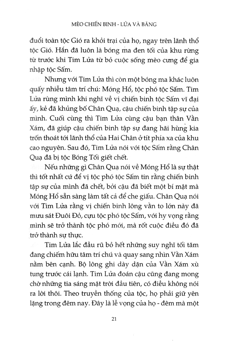 bộ mèo chiến binh - lửa và băng (tái bản 2019)