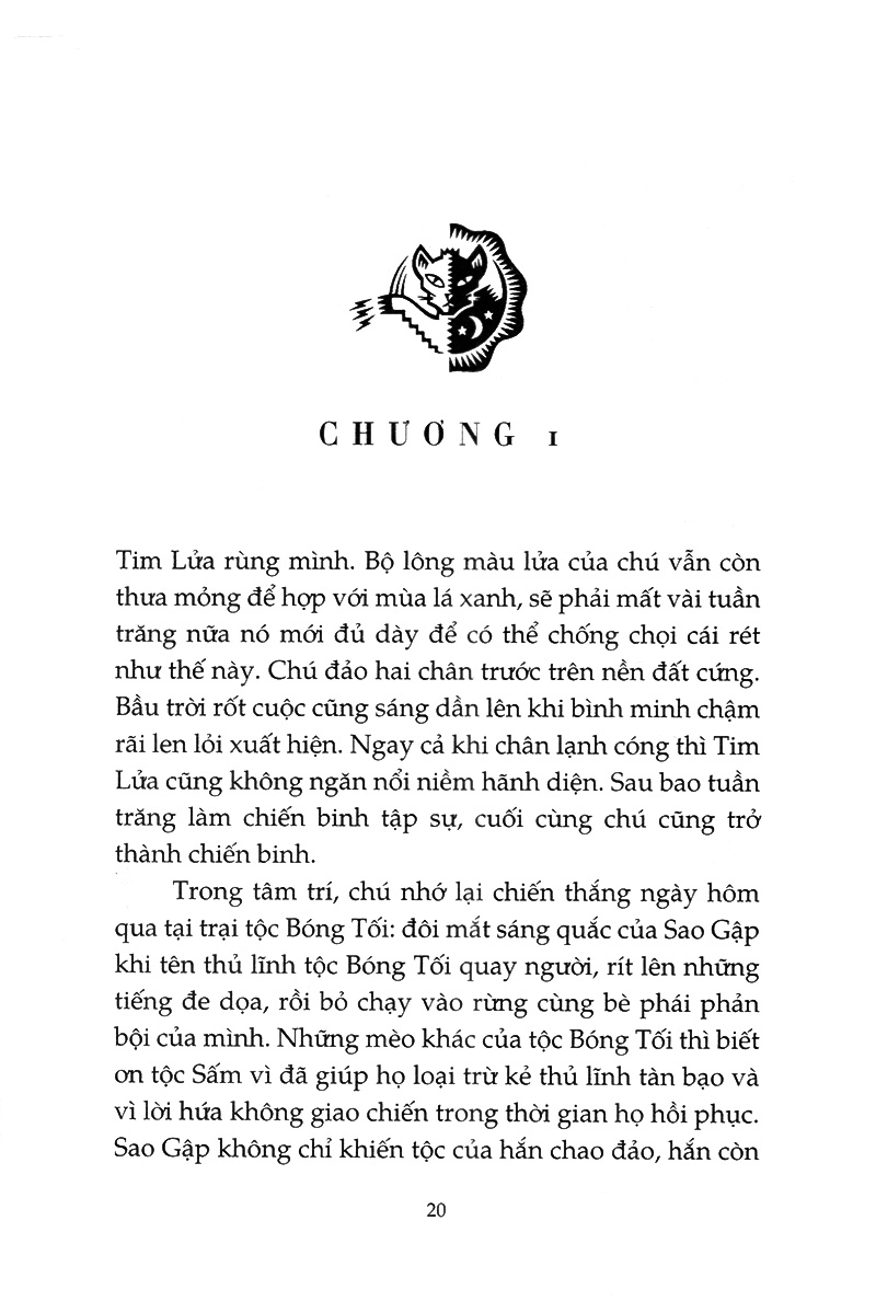 bộ mèo chiến binh - lửa và băng (tái bản 2019)
