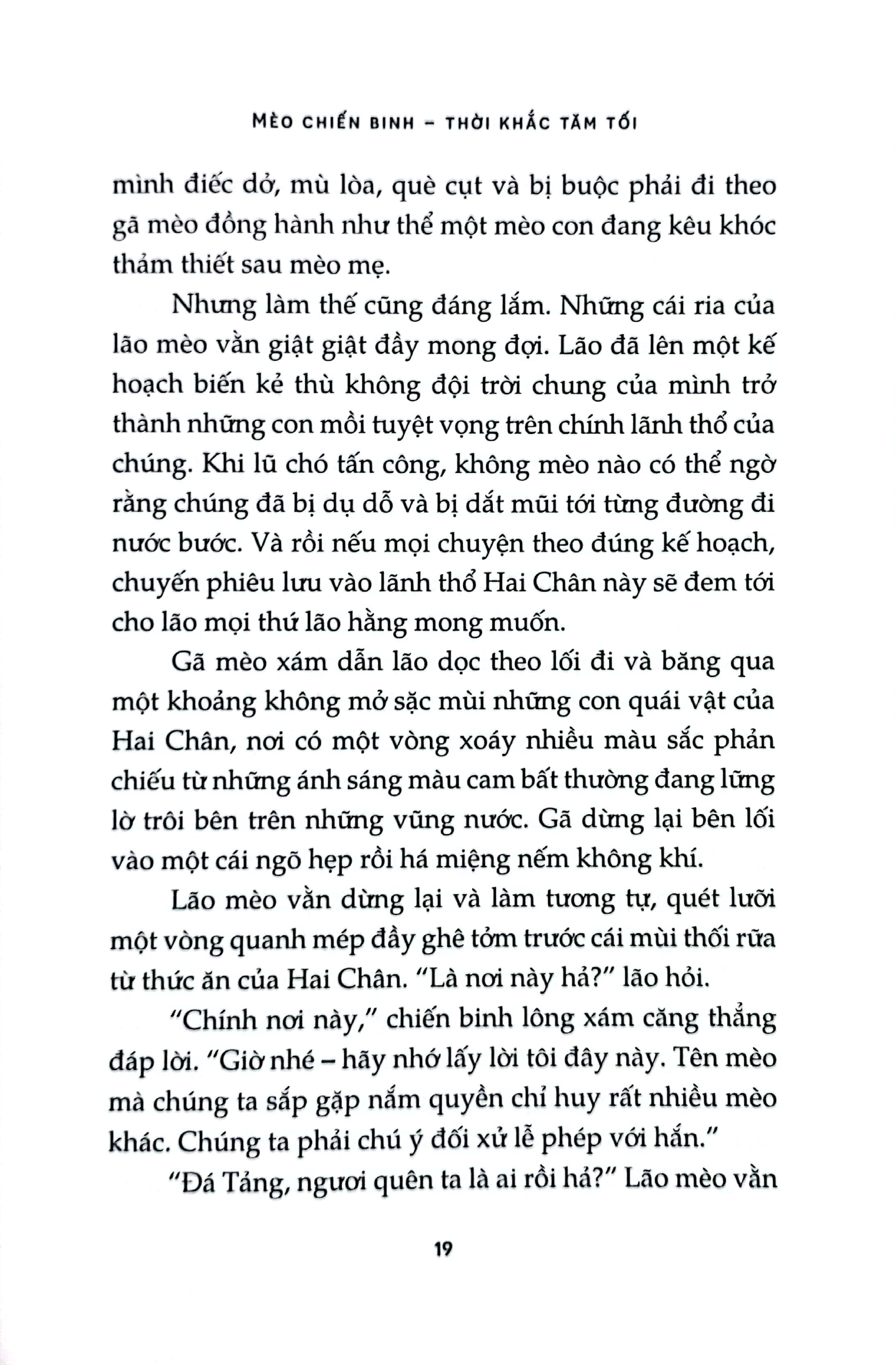 bộ mèo chiến binh - tập 6 - thời khắc tăm tối