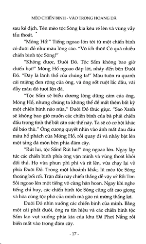 bộ mèo chiến binh - vào trong hoang dã (tái bản 2019)
