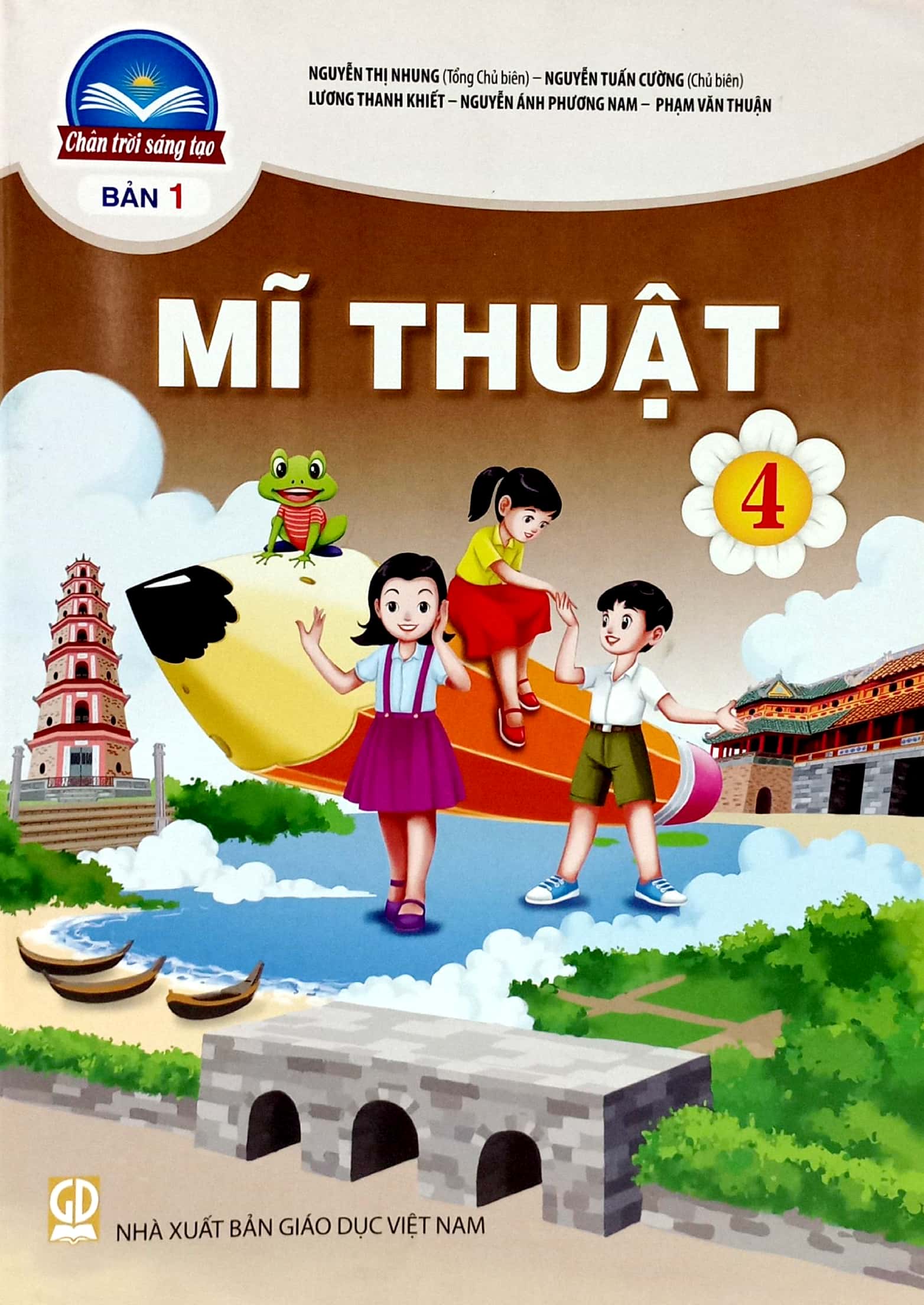 bộ mĩ thuật 4 - bản 1 (chân trời sáng tạo) (chuẩn)