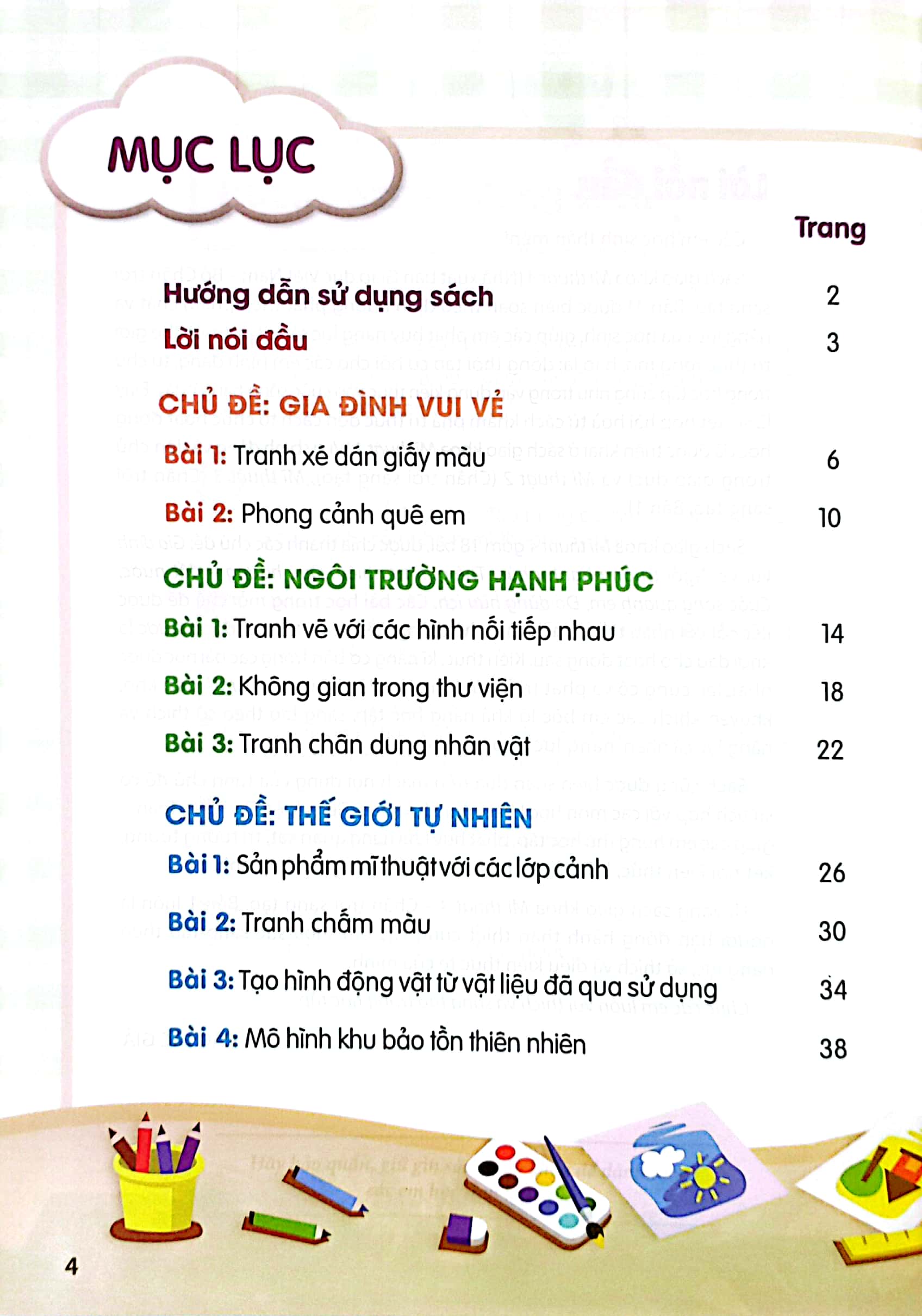 bộ mĩ thuật 4 - bản 1 (chân trời sáng tạo) (chuẩn)