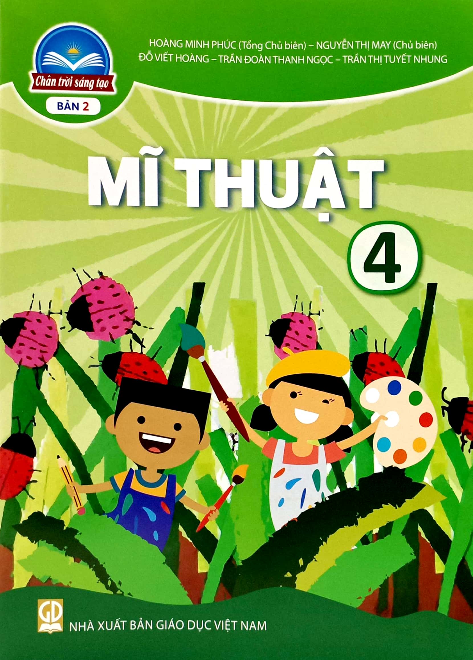bộ mĩ thuật 4 - bản 2 (chân trời sáng tạo) (chuẩn)