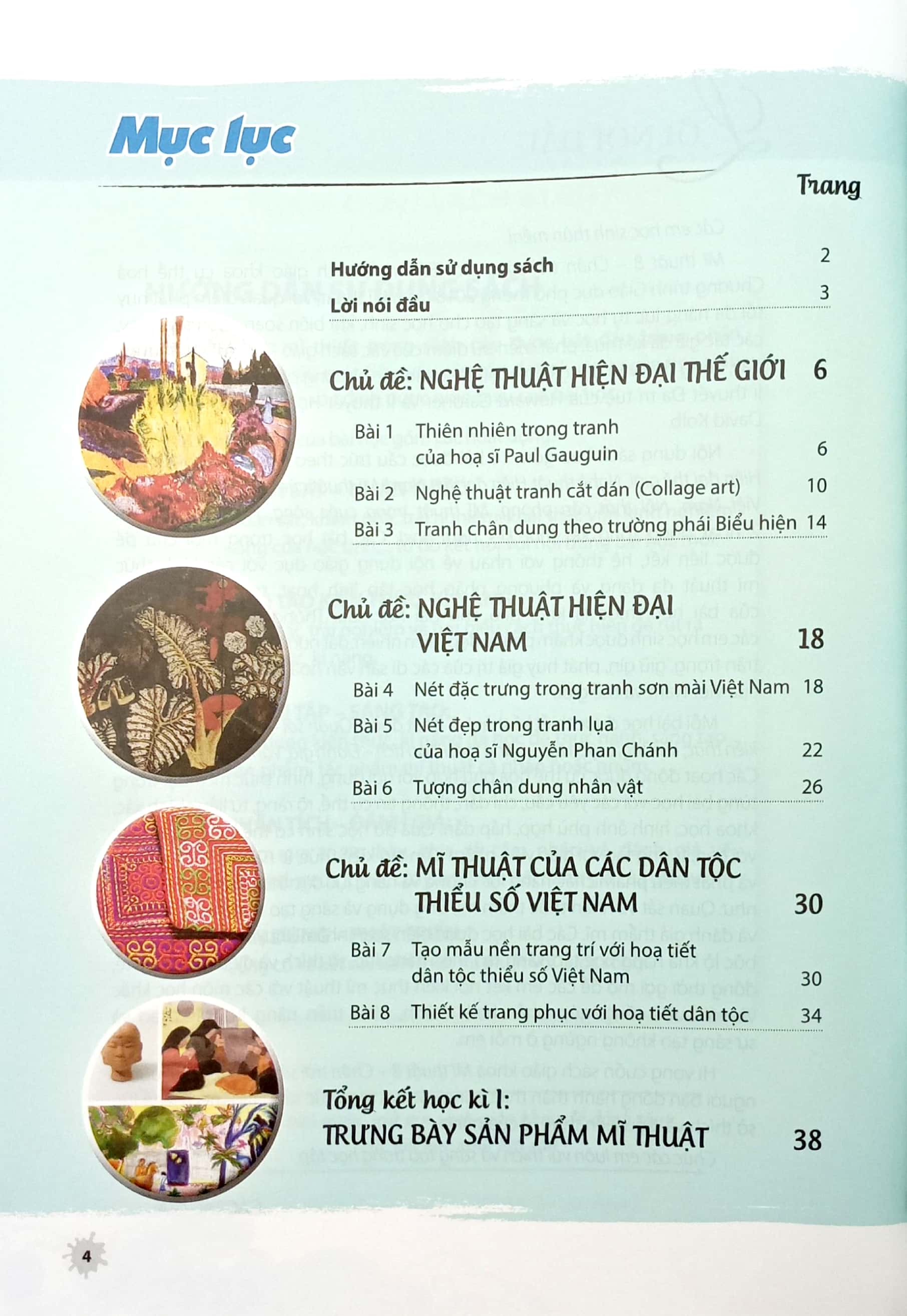 bộ mĩ thuật 8 - bản 1 (chân trời sáng tạo) (chuẩn)