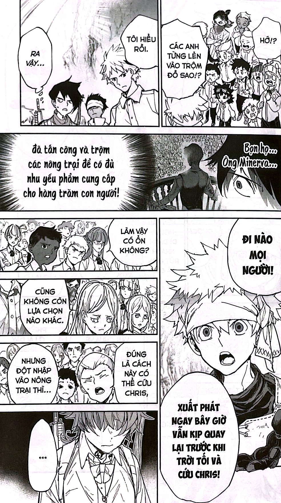 bộ miền đất hứa - the promised neverland - tập 14 - phiên bản bìa trắng (white ver)