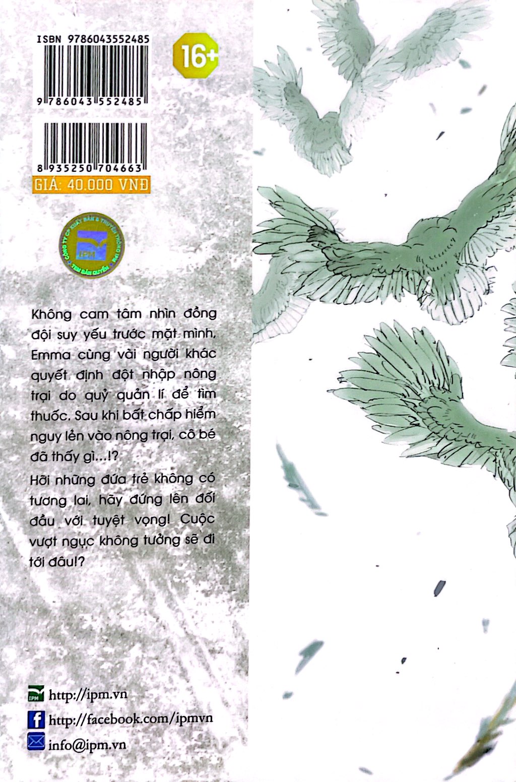 bộ miền đất hứa - the promised neverland - tập 14 - phiên bản bìa trắng (white ver)