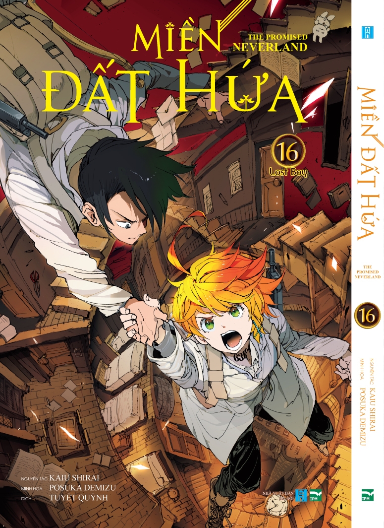 bộ miền đất hứa - the promised neverland - tập 16 - phiên bản bìa trắng (white ver)