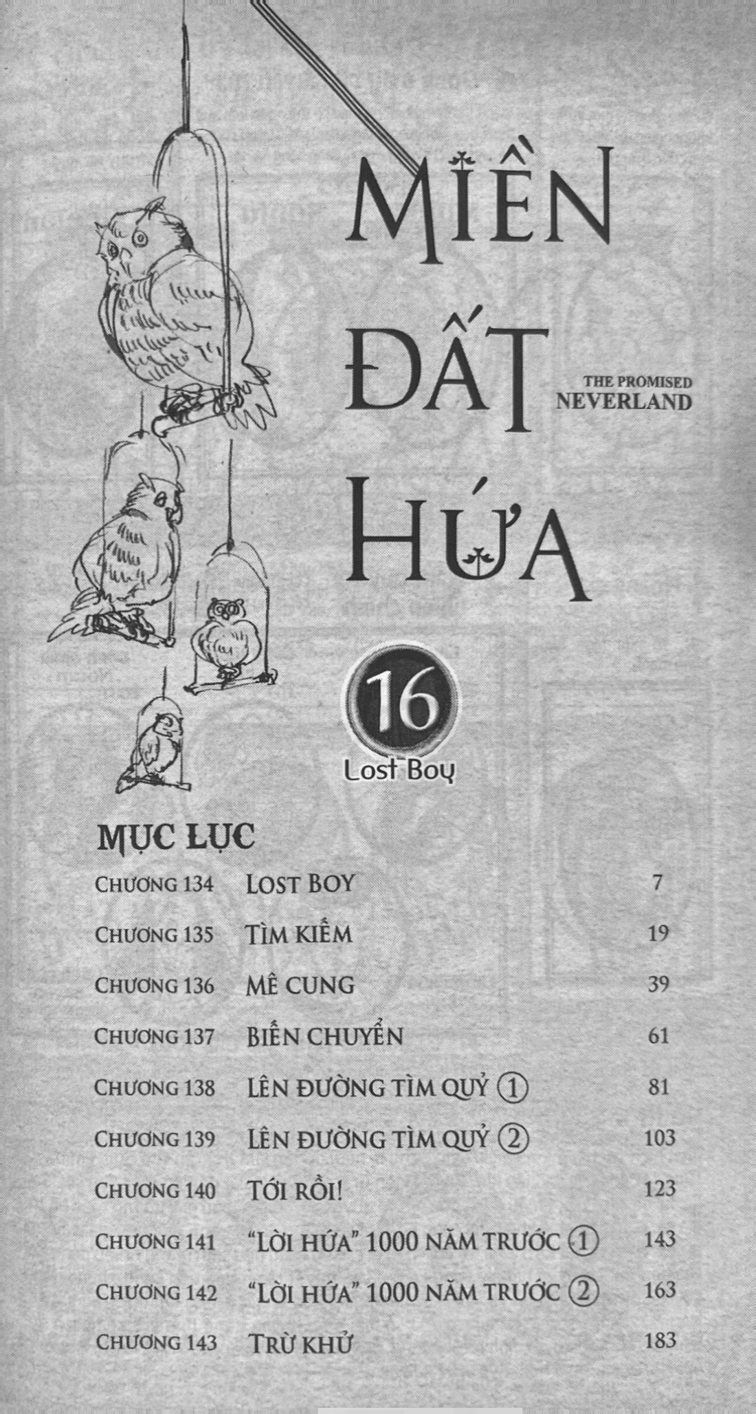 bộ miền đất hứa - the promised neverland - tập 16 - phiên bản bìa trắng (white ver)