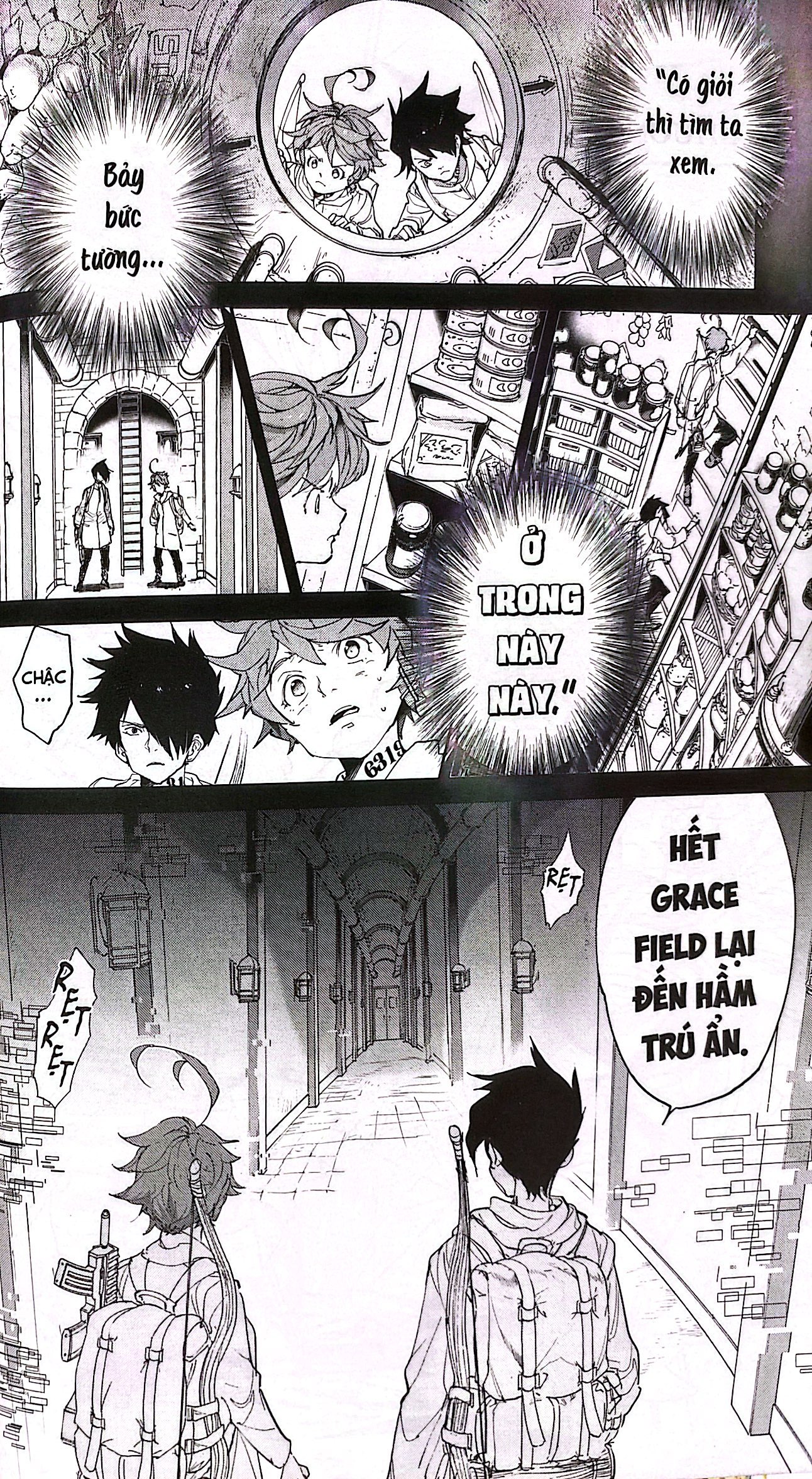 bộ miền đất hứa - the promised neverland - tập 16 - phiên bản bìa trắng (white ver)