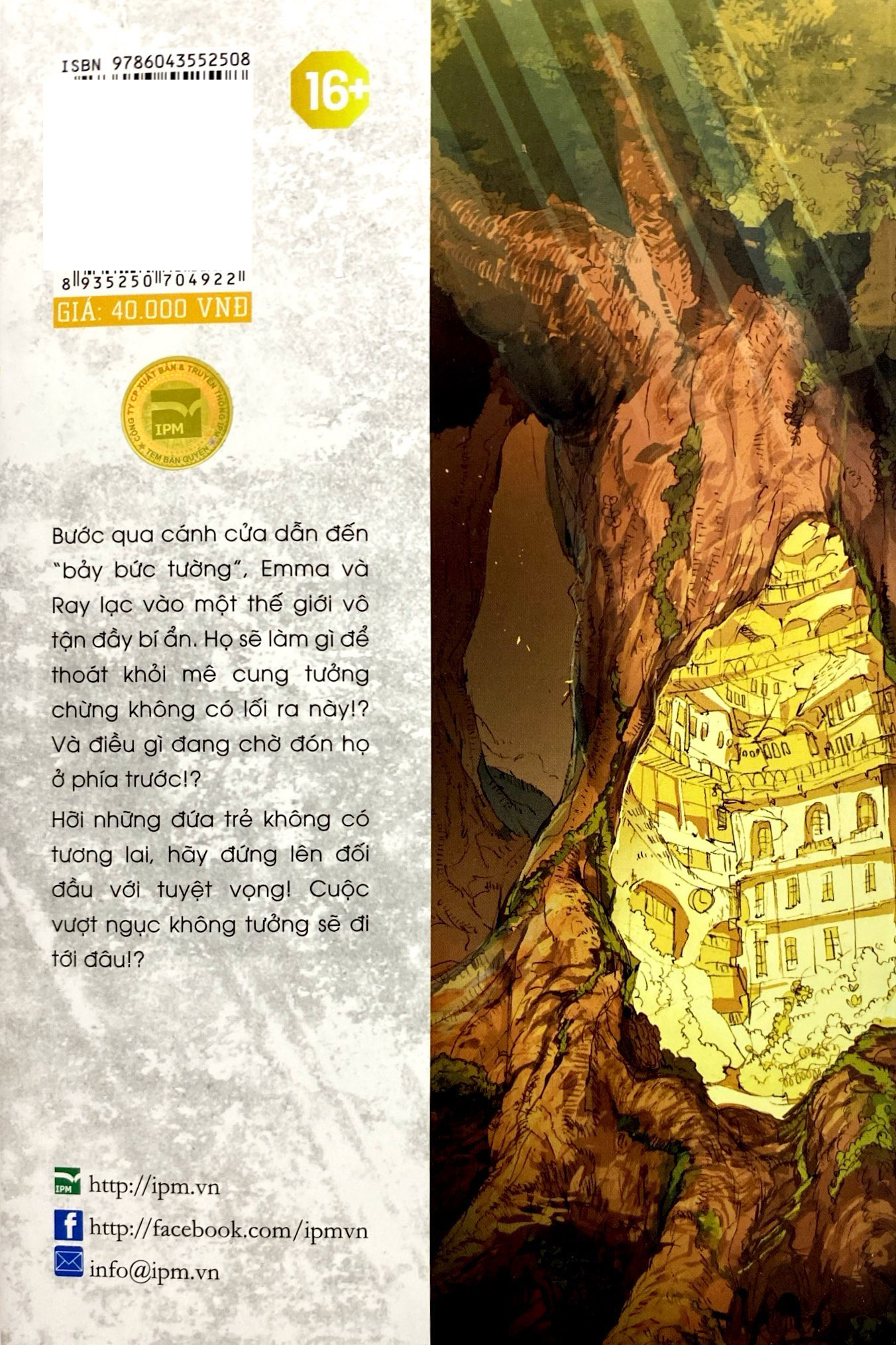 bộ miền đất hứa - the promised neverland - tập 16 - phiên bản bìa trắng (white ver)