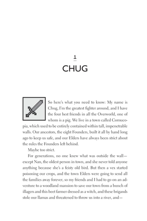 bộ minecraft book 12: mob squad: never say nether: an official minecraft novel