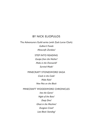 bộ minecraft book 13: zombies!: an official minecraft novel