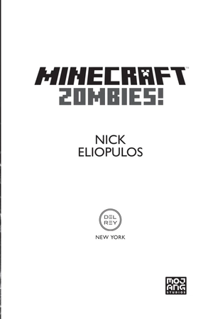 bộ minecraft book 13: zombies!: an official minecraft novel