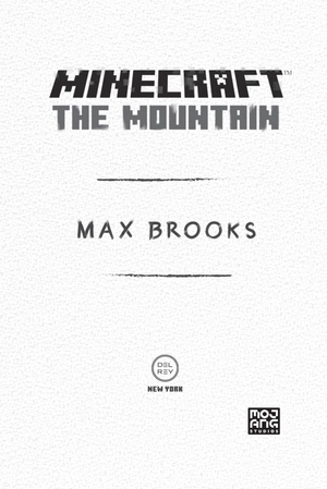 bộ minecraft book 8: the mountain: an official minecraft novel