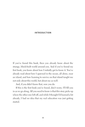 bộ minecraft book 8: the mountain: an official minecraft novel