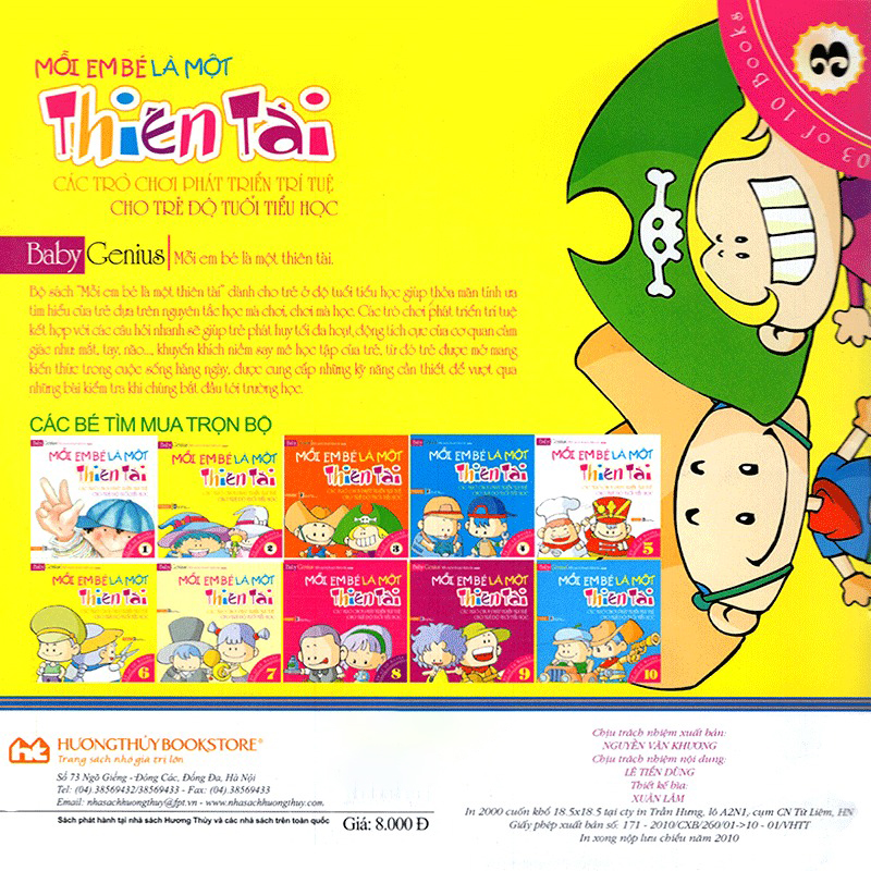 bộ mỗi em bé là một thiên tài - tập 3