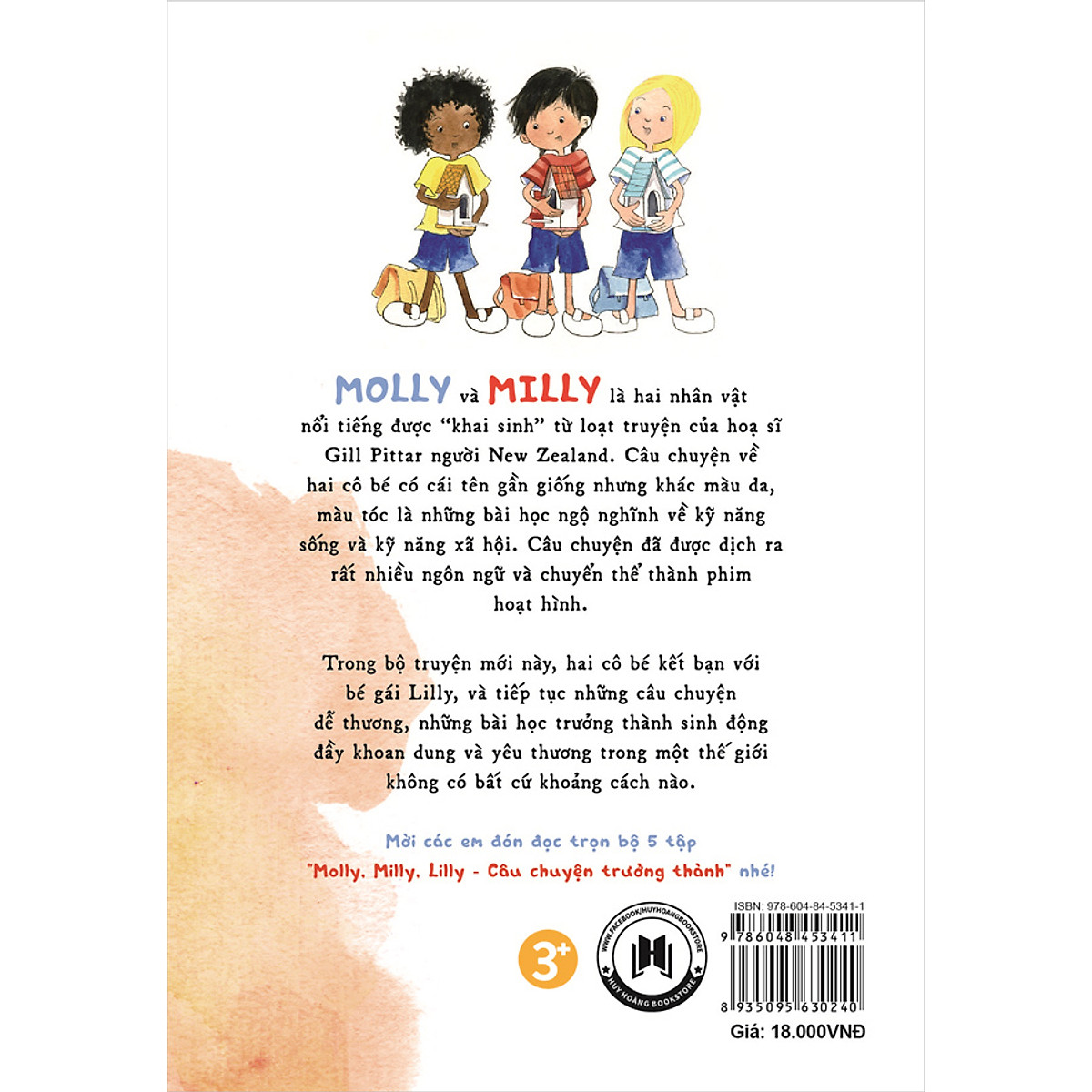 bộ molly, milly, lilly - câu chuyện trưởng thành - tập 1: mình kết bạn nhé