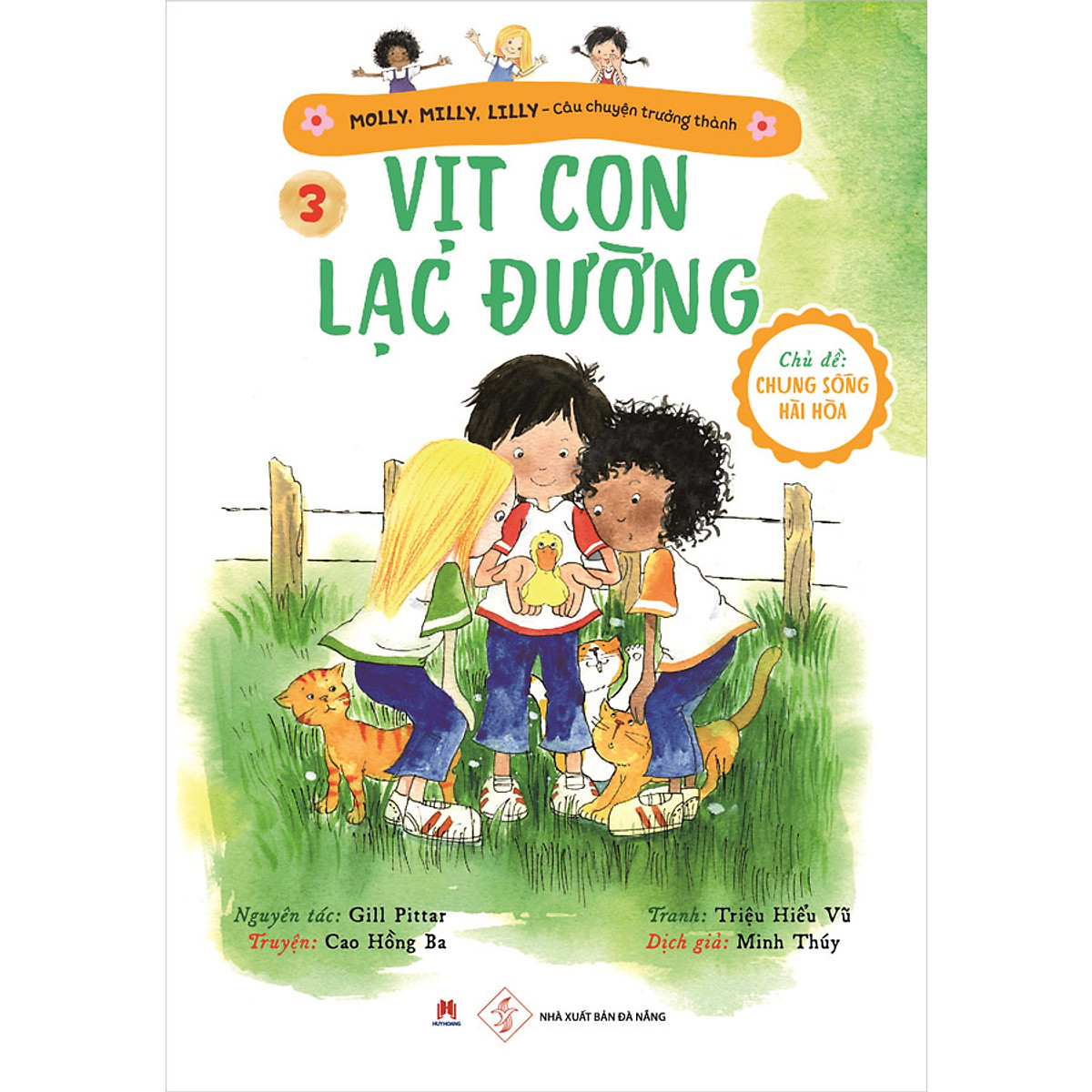 bộ molly, milly, lilly - câu chuyện trưởng thành - tập 3: vịt con lạc đường
