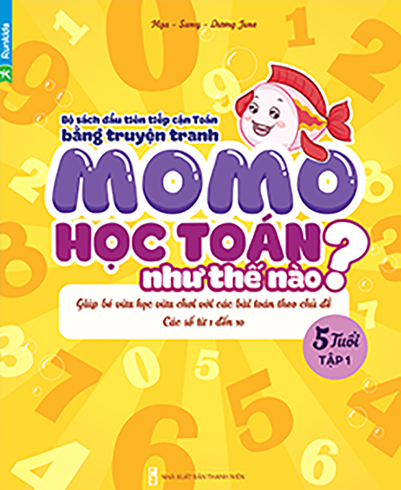 bộ momo học toán như thế nào - tập 1 (5 tuổi)