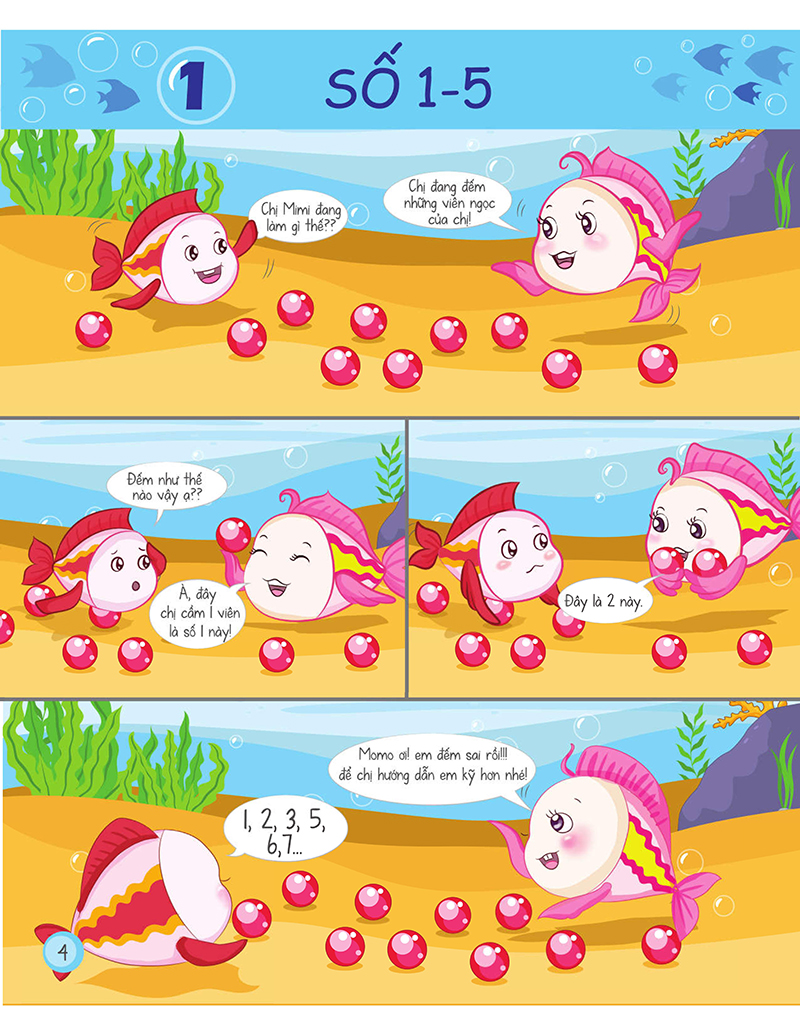 bộ momo học toán như thế nào - tập 1 (5 tuổi)