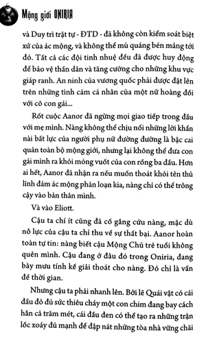 bộ mộng giới oniria - tập 2 - vua cát