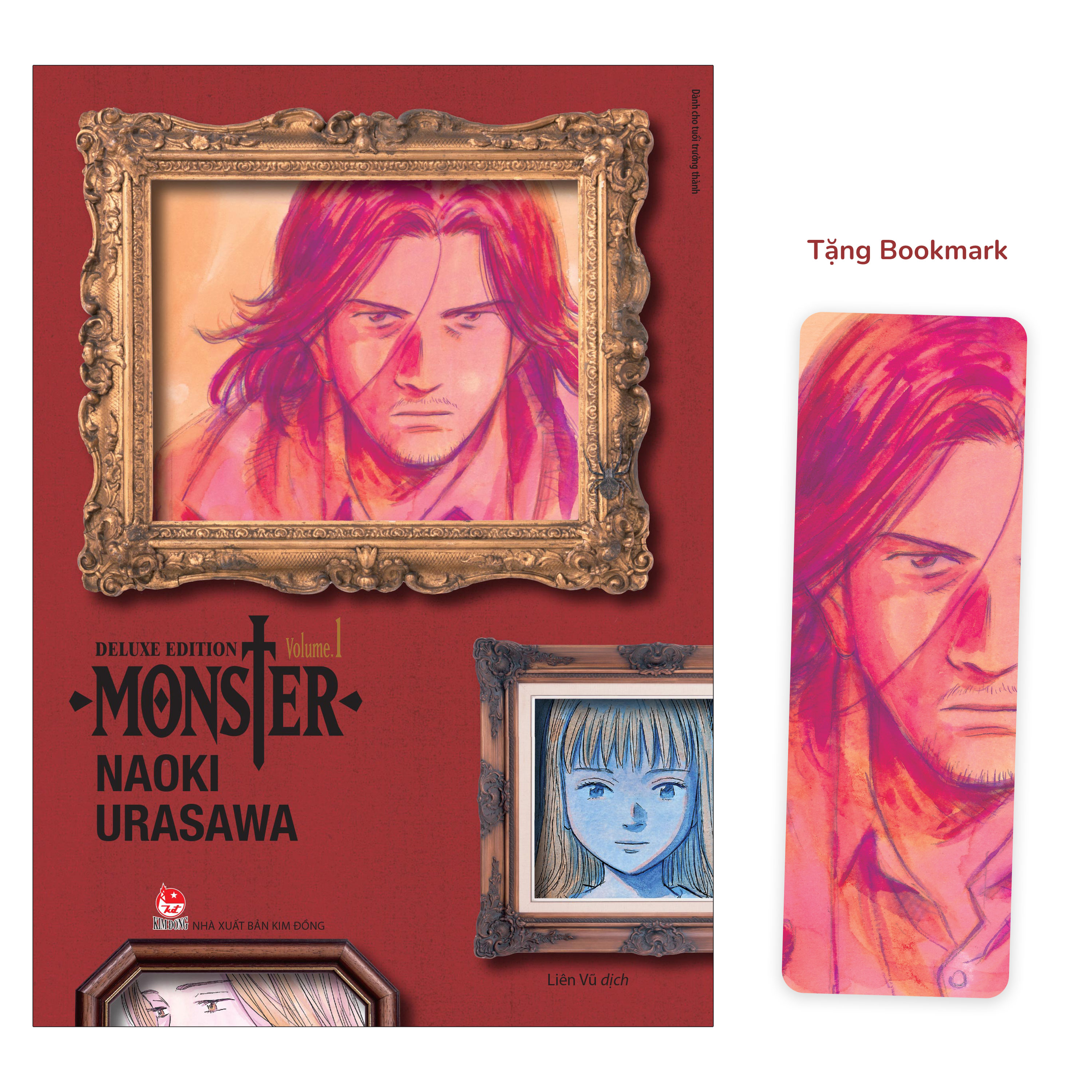 Bo
						
										
										Monster - Deluxe Edition - Tap 1 - Tang Kem Bookmark + Postcard Kem Khung Tranh