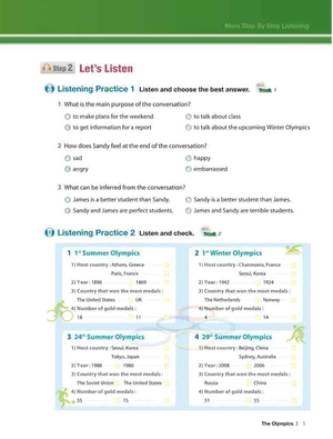 bộ more step by step listening 2 (with cd)