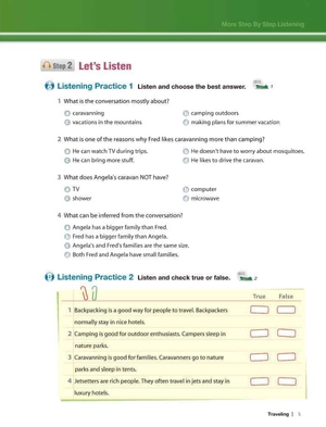 bộ more step by step listening 3 (with cd)