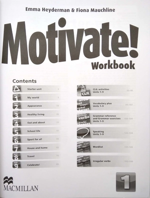 bộ motivate! 1 wb & audio cd