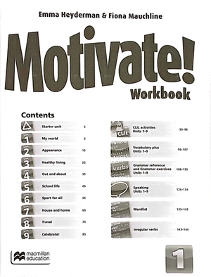 bộ motivate! 1 workbook with online audio