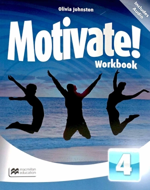 bộ motivate! 4 workbook with audio cd