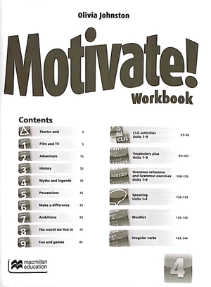 bộ motivate! 4 workbook with audio cd