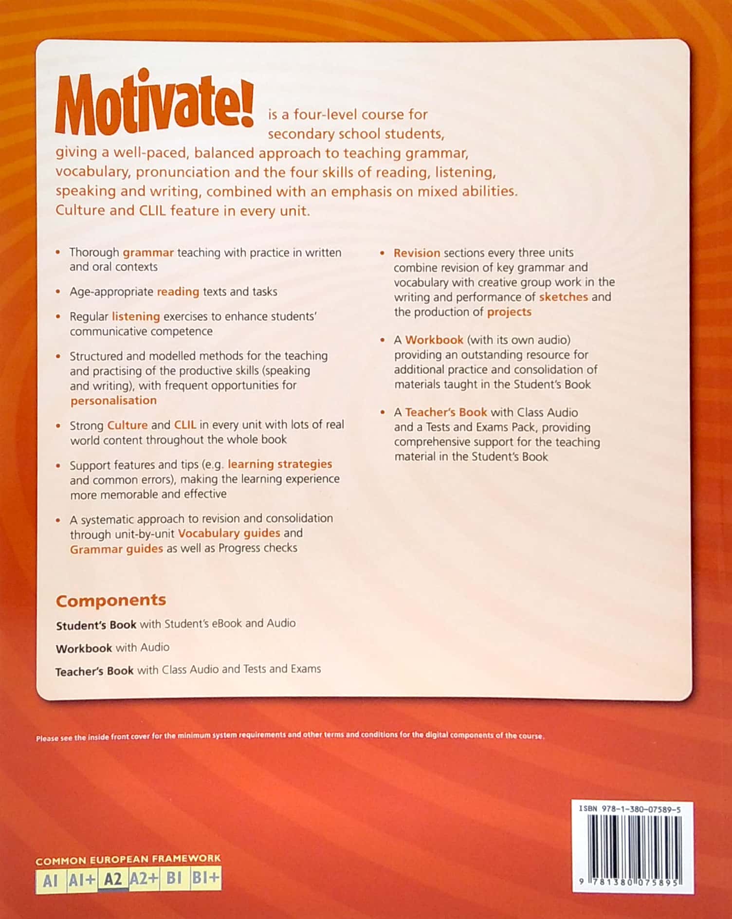Bo
						
										
										Motivate! Level 2 Workbook - Includes Audio