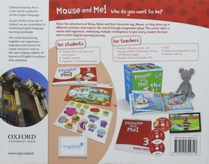 bộ mouse and me!: level 3: student book pack
