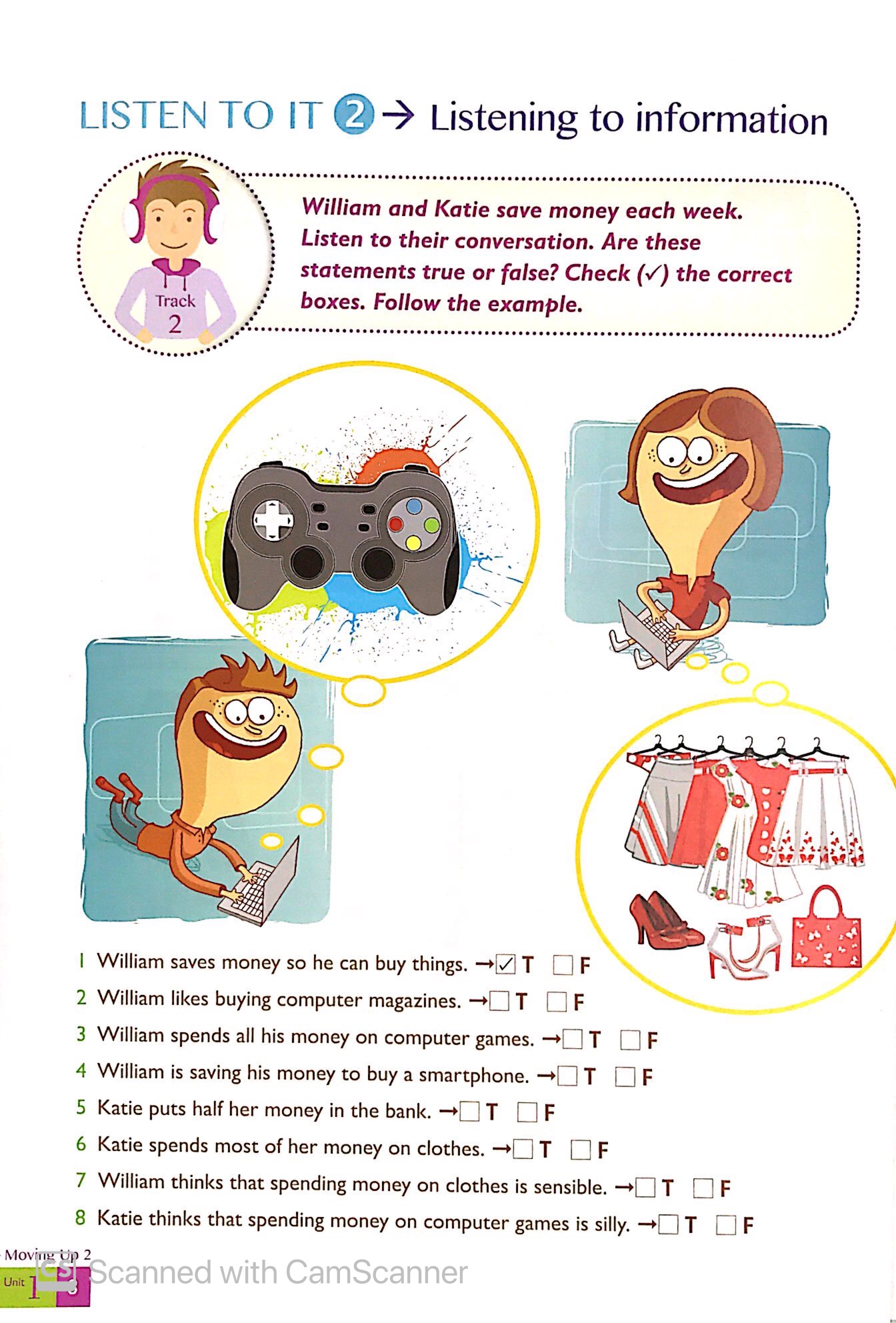 bộ moving up - listening and conversation 2 (kèm cd)